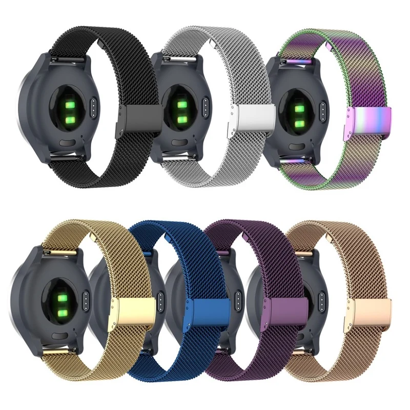 Garmin Vivomove 3S / Garmin Vivoactive 4S Metall armband