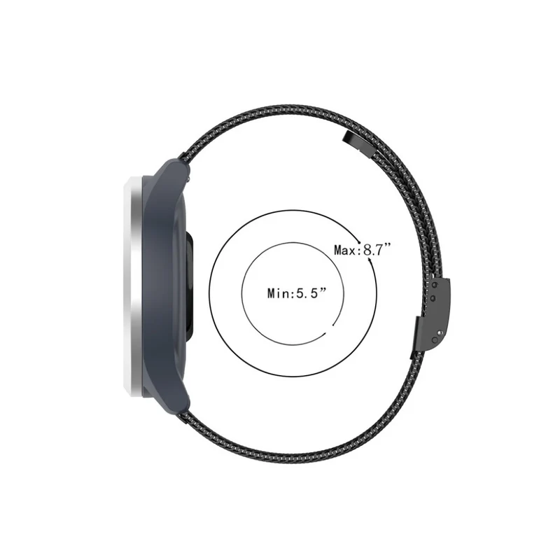 Garmin Vivomove 3S / Garmin Vivoactive 4S Metall armband