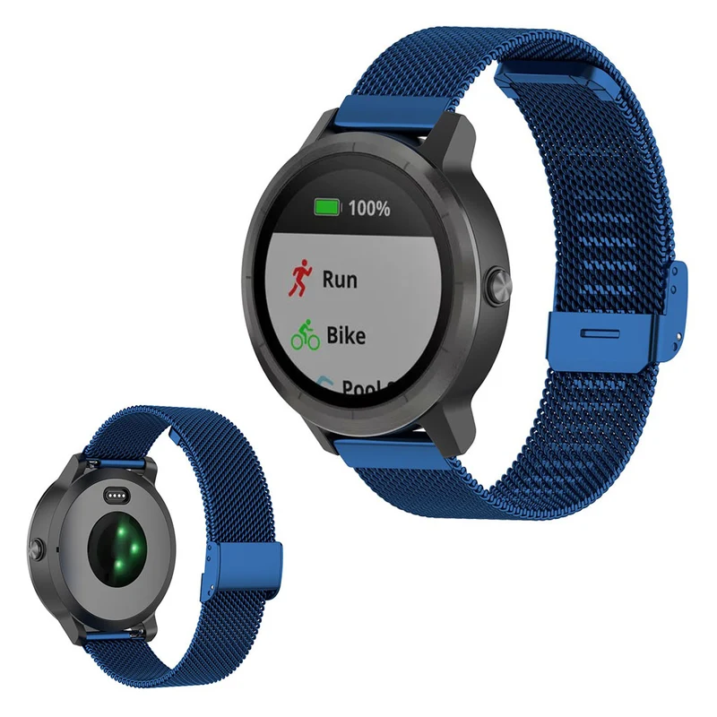 Sehr langlebig Universell Garmin Metall armband