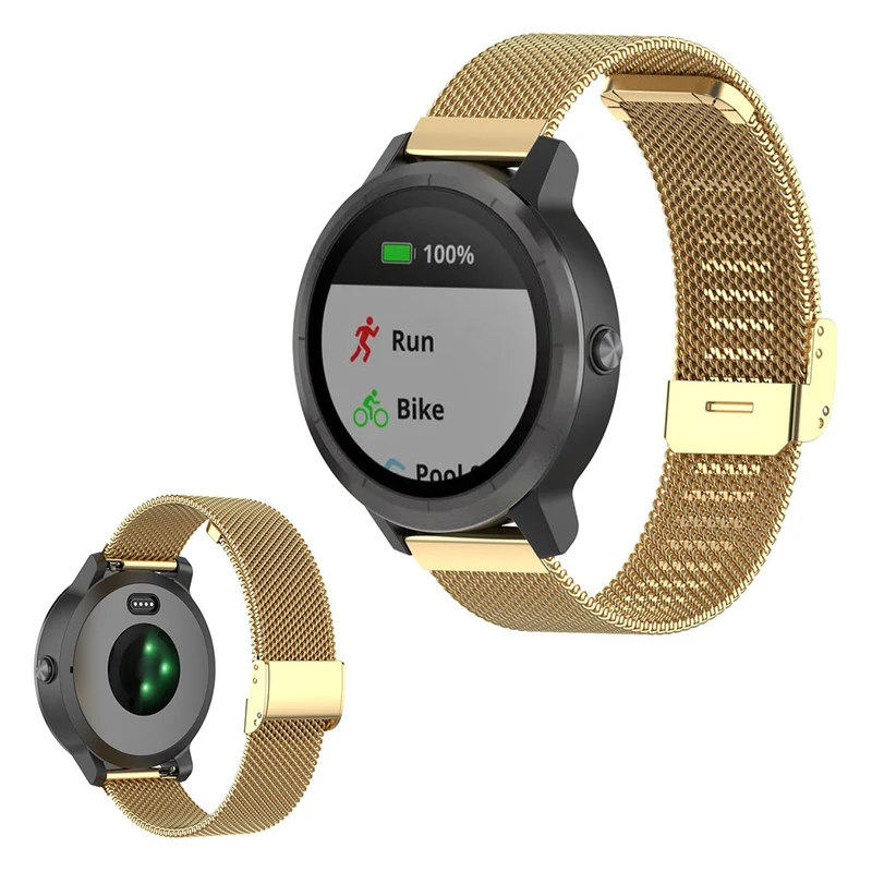 Sehr langlebig Universell Garmin Metall armband