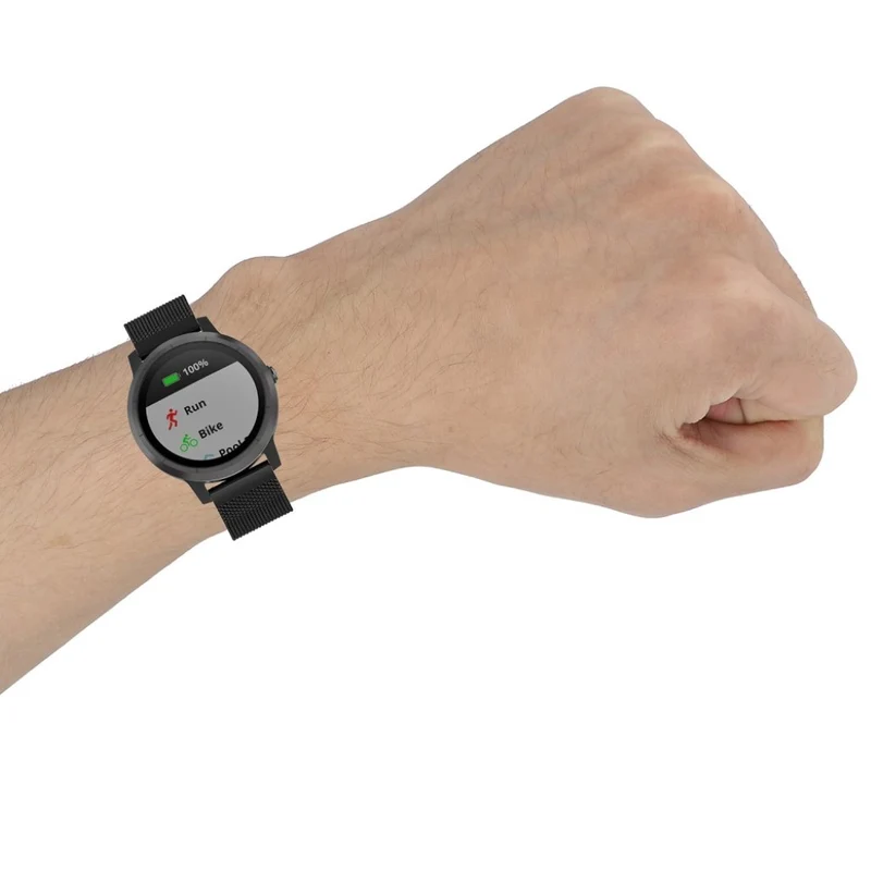 Sehr langlebig Universell Garmin Metall armband