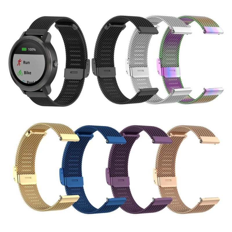 Sehr langlebig Universell Garmin Metall armband