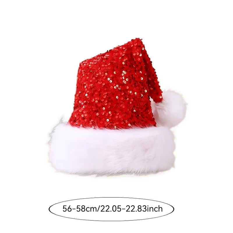 Festliche Glitzer-Mütze