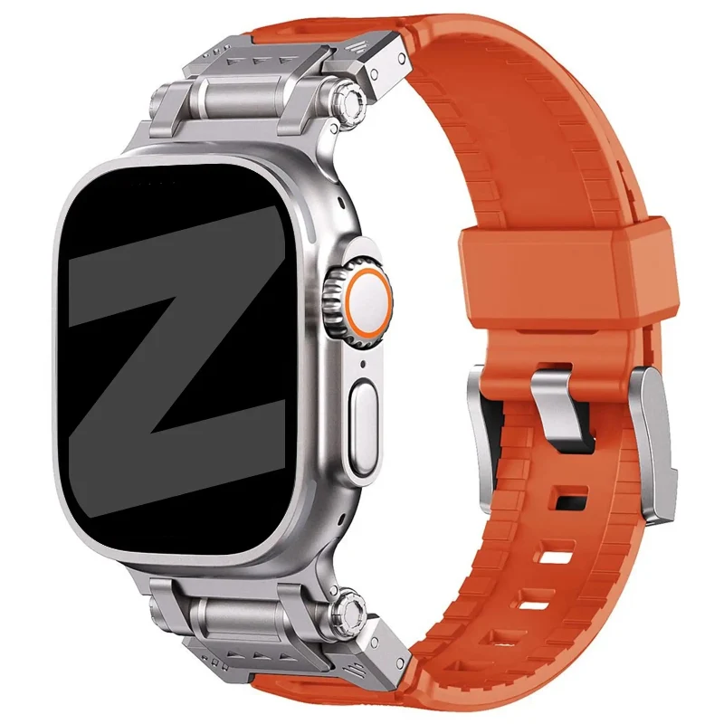 Bandz Apple Watch TPU Armor Armband (Orange)