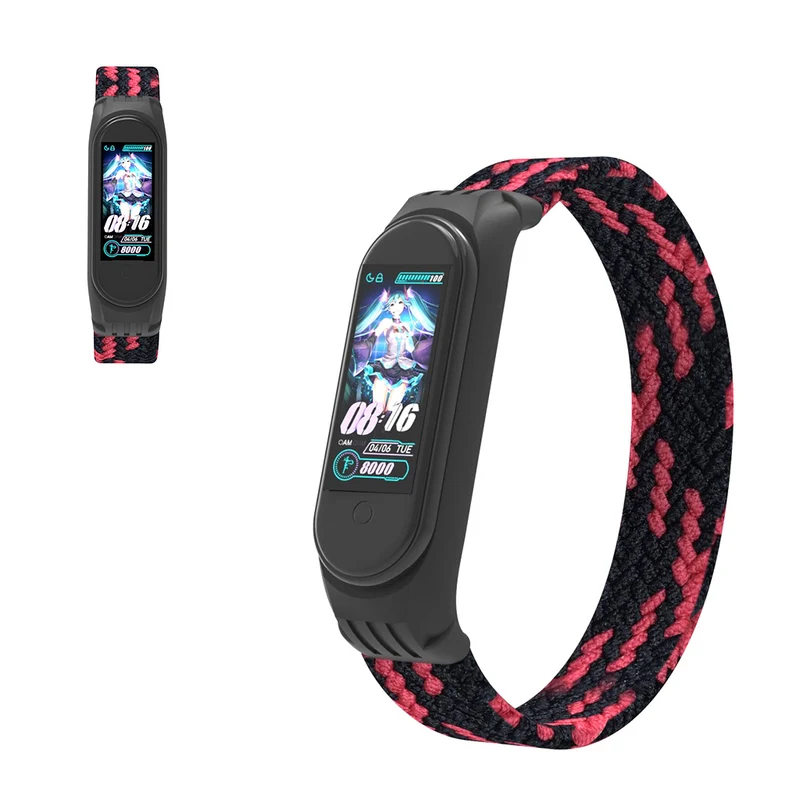Süß Universell Xiaomi Textil / Nylon armband - Größe: L