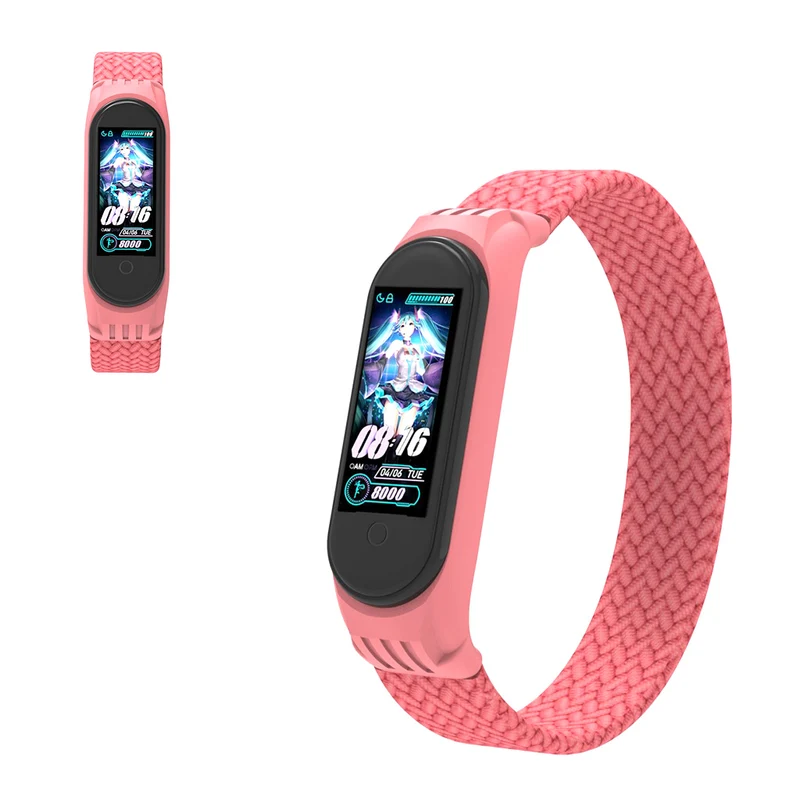 Süß Universell Xiaomi Textil / Nylon armband - Größe: L