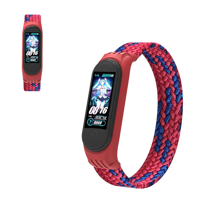 Süß Universell Xiaomi Textil / Nylon armband - Größe: L