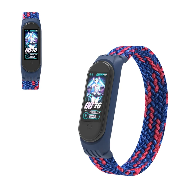 Süß Universell Xiaomi Textil / Nylon armband - Größe: L