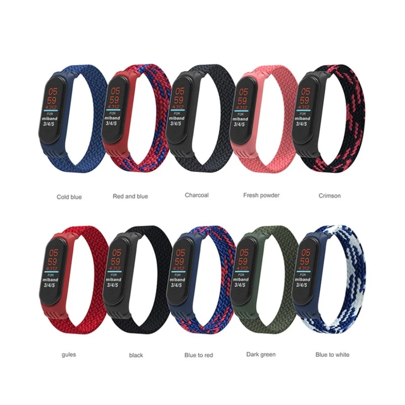 Süß Universell Xiaomi Textil / Nylon armband - Größe: L