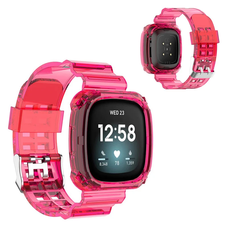 Cool Fitbit Versa 3 / Fitbit Sense Silikon / TPU armband
