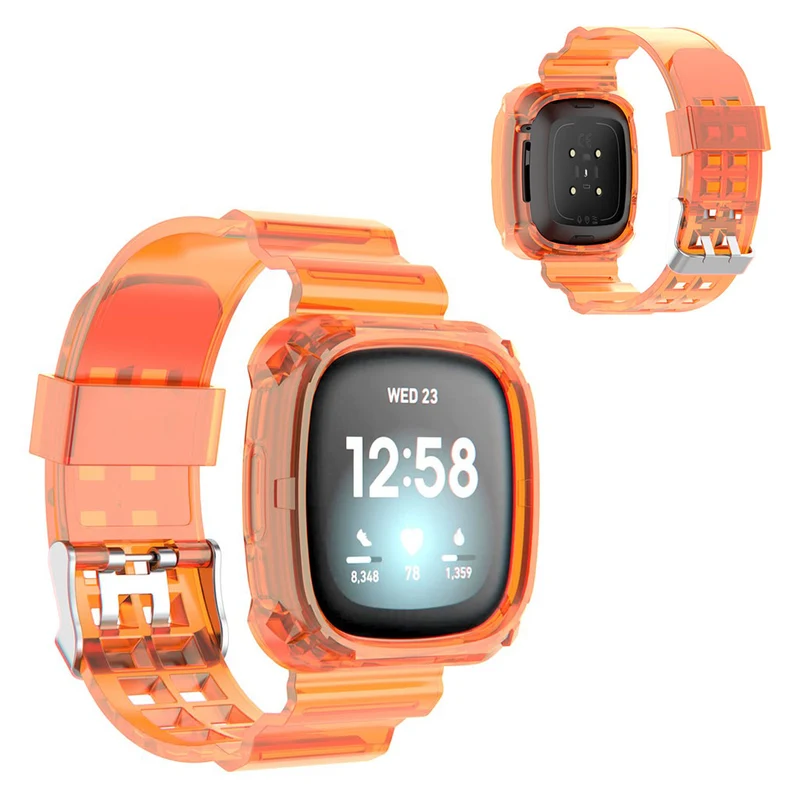 Cool Fitbit Versa 3 / Fitbit Sense Silikon / TPU armband