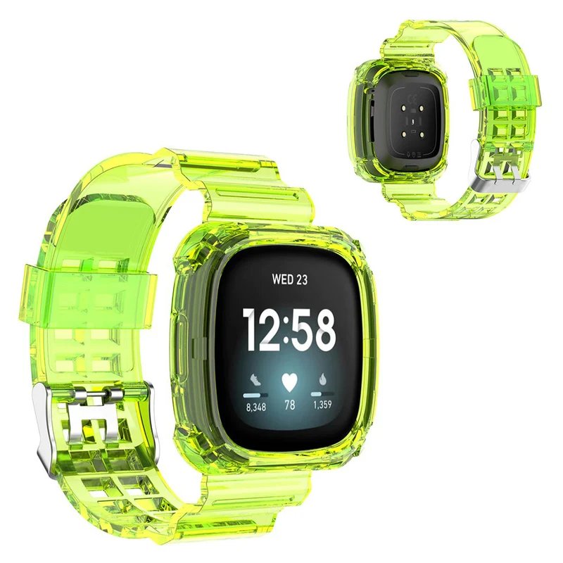 Cool Fitbit Versa 3 / Fitbit Sense Silikon / TPU armband