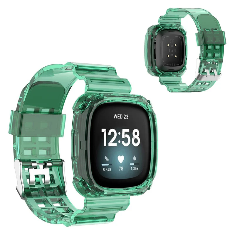 Cool Fitbit Versa 3 / Fitbit Sense Silikon / TPU armband