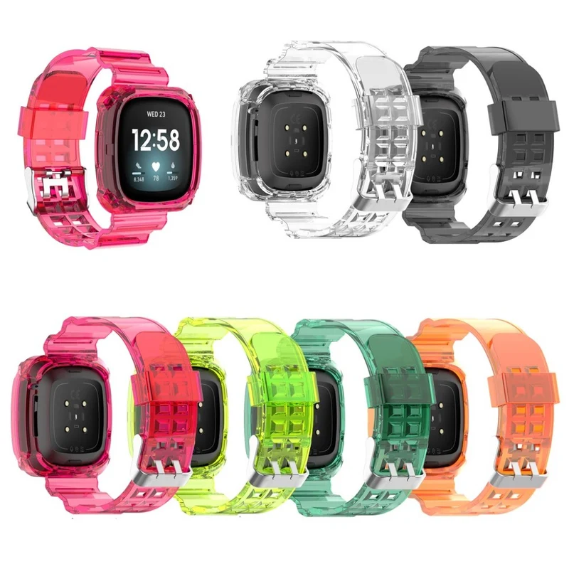 Cool Fitbit Versa 3 / Fitbit Sense Silikon / TPU armband