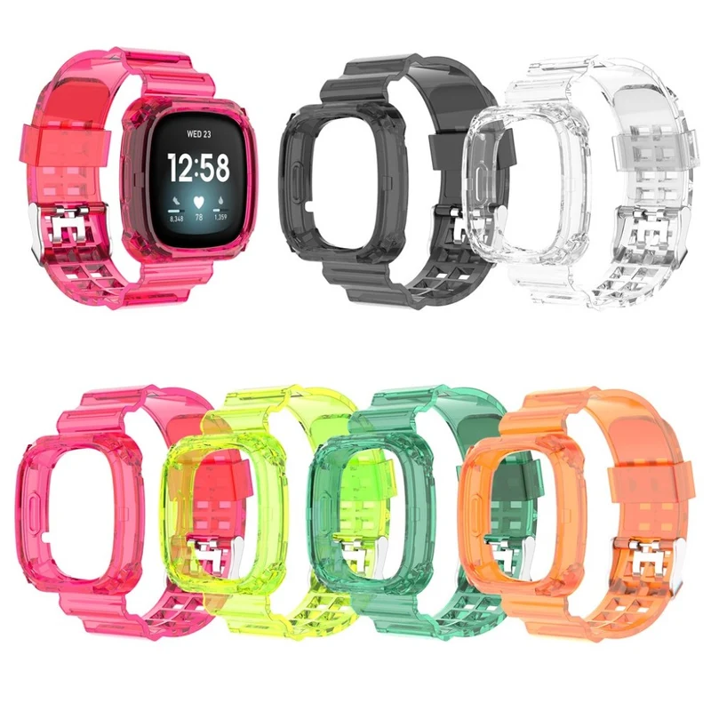 Cool Fitbit Versa 3 / Fitbit Sense Silikon / TPU armband