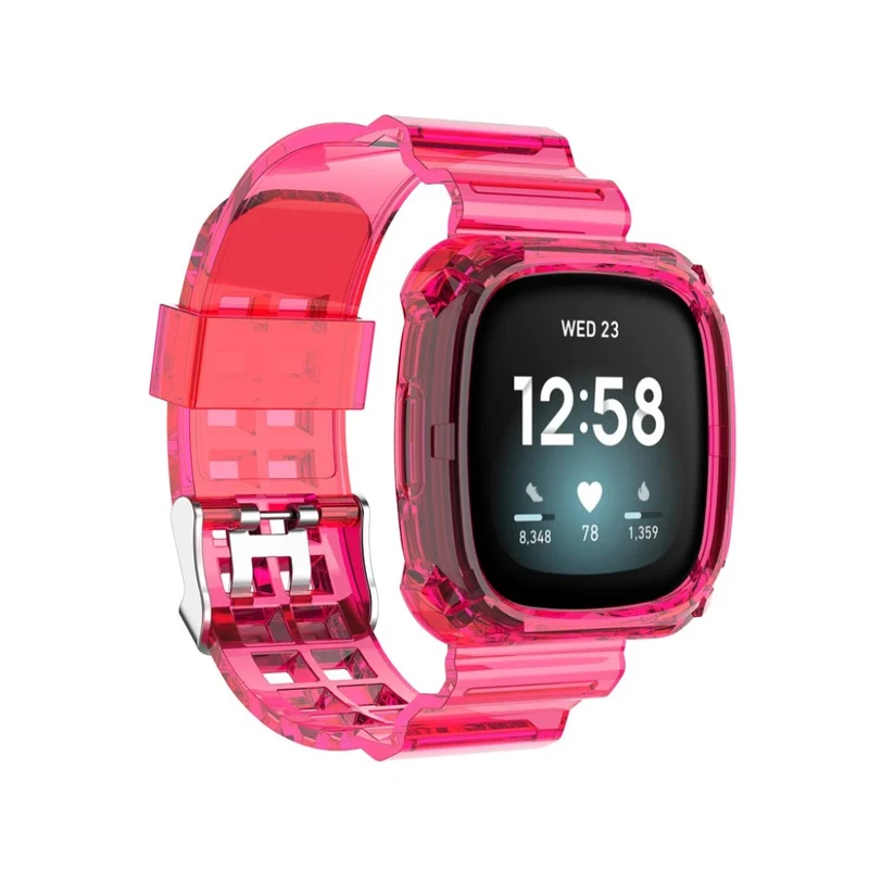 Cool Fitbit Versa 3 / Fitbit Sense Silikon / TPU armband