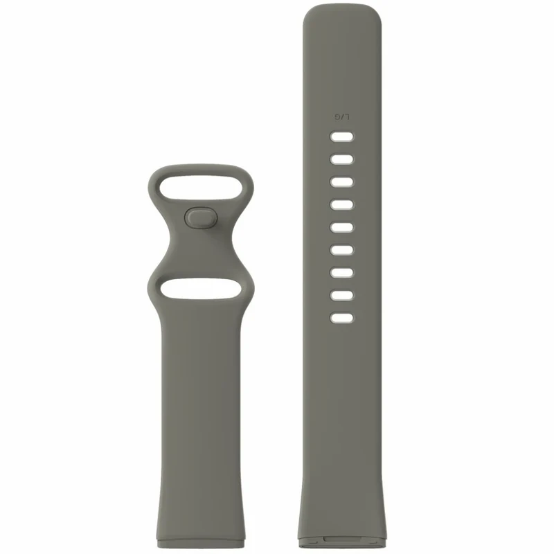 Robust Fitbit Versa 3 / Fitbit Sense Silikon / TPU armband - Größe: S