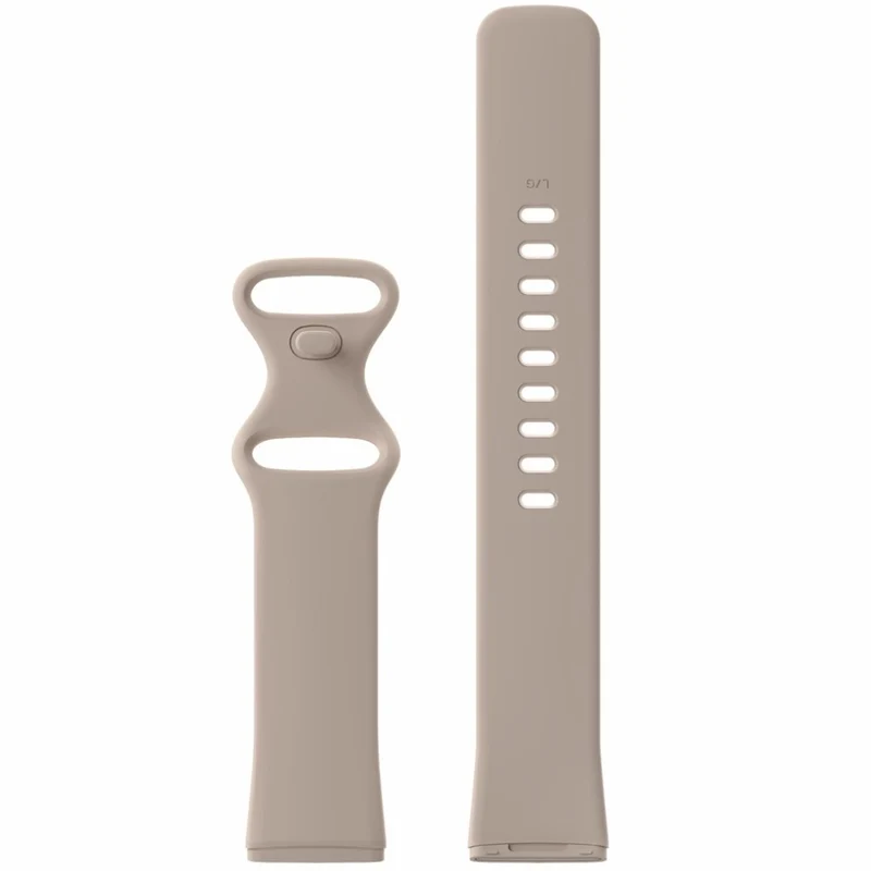 Robust Fitbit Versa 3 / Fitbit Sense Silikon / TPU armband - Größe: S