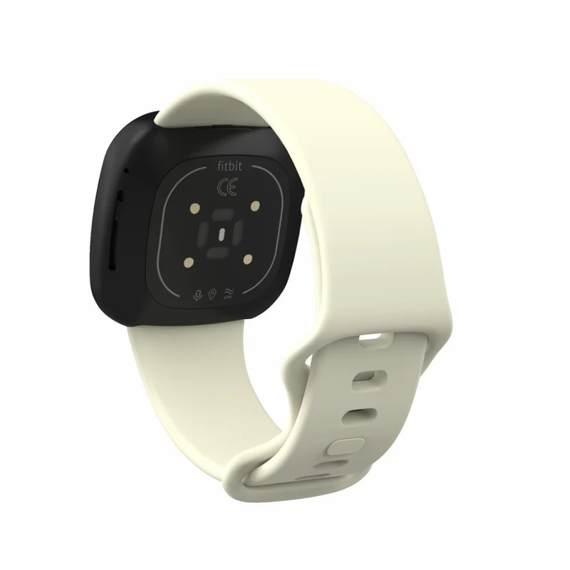 Robust Fitbit Versa 3 / Fitbit Sense Silikon / TPU armband - Größe: S