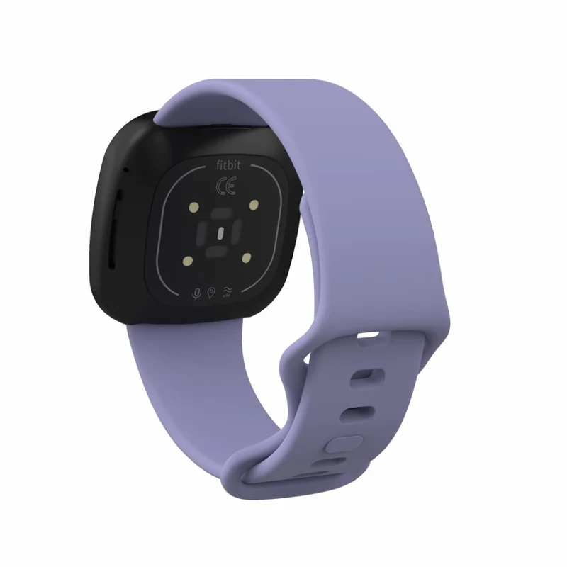 Robust Fitbit Versa 3 / Fitbit Sense Silikon / TPU armband - Größe: S