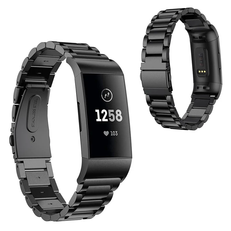 Zeitlos Fitbit Charge 4 / Fitbit Charge 3 Metall armband