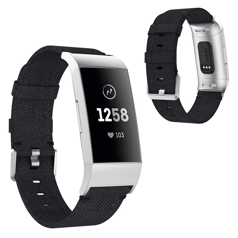 Fitbit Charge 4 / Fitbit Charge 3 Textil / Nylon armband