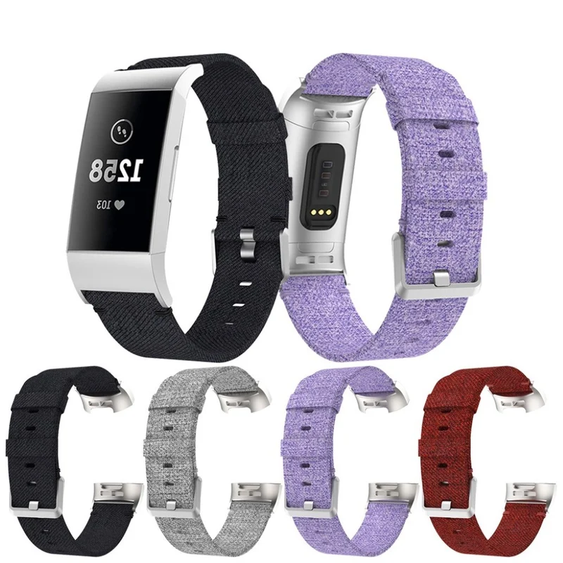 Fitbit Charge 4 / Fitbit Charge 3 Textil / Nylon armband