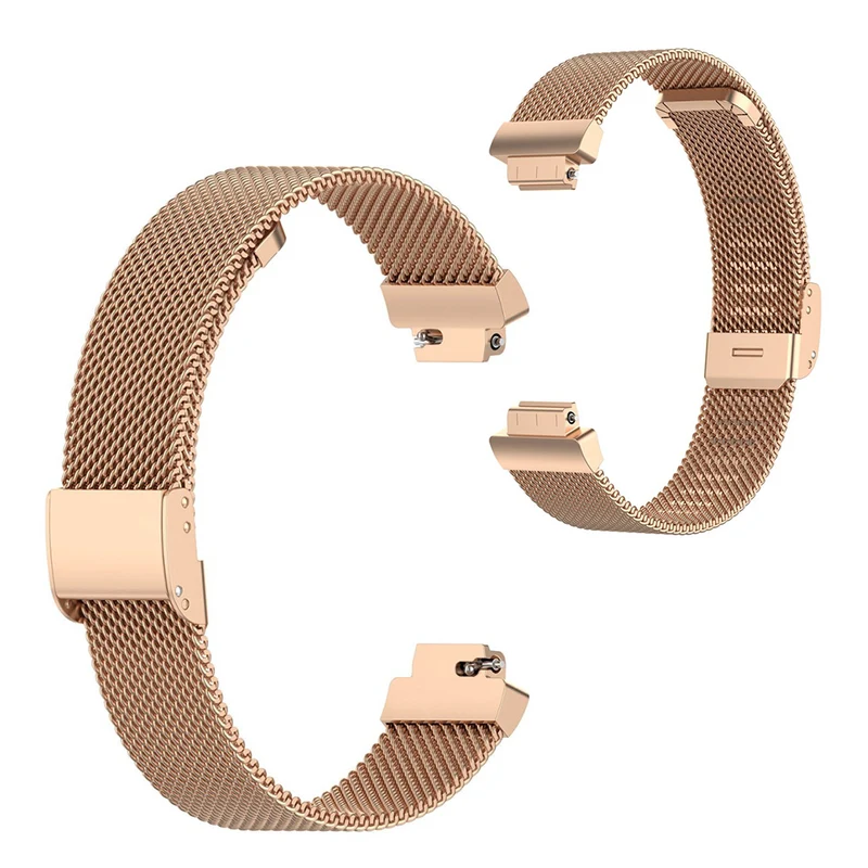 Bequem Fitbit Ace 2 / Fitbit Inspire Metall armband - Größe: L