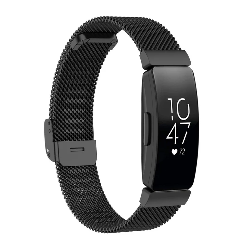 Bequem Fitbit Ace 2 / Fitbit Inspire Metall armband - Größe: L