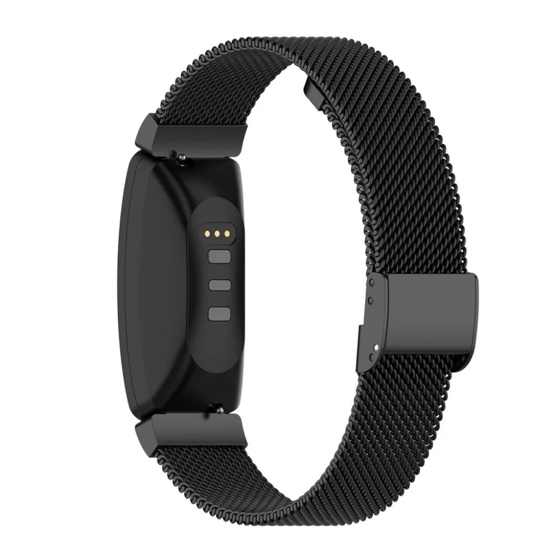 Bequem Fitbit Ace 2 / Fitbit Inspire Metall armband - Größe: L