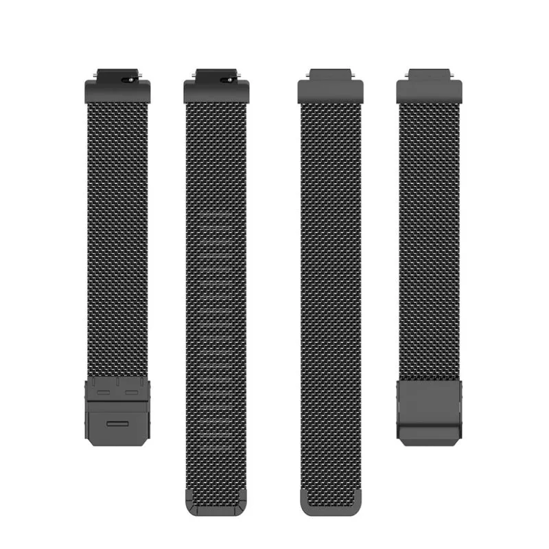 Bequem Fitbit Ace 2 / Fitbit Inspire Metall armband - Größe: L