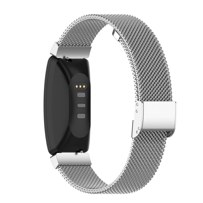 Bequem Fitbit Ace 2 / Fitbit Inspire Metall armband - Größe: L