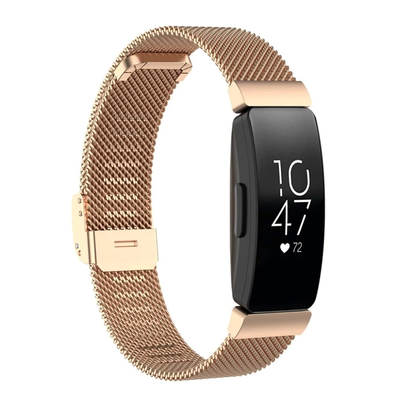 Bequem Fitbit Ace 2 / Fitbit Inspire Metall armband - Größe: L