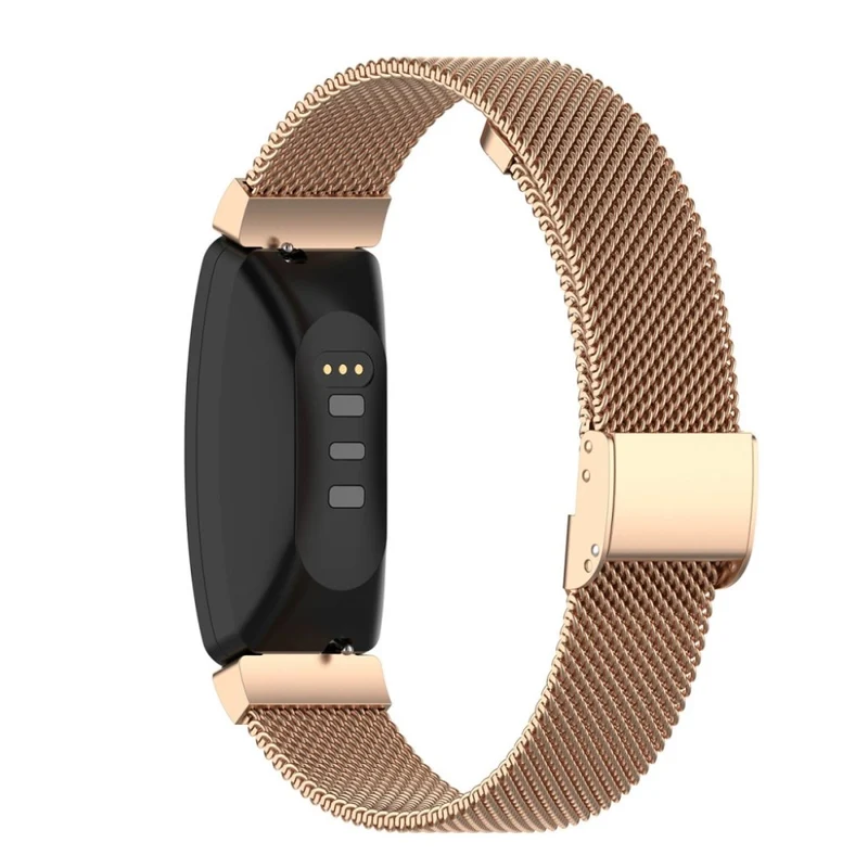 Bequem Fitbit Ace 2 / Fitbit Inspire Metall armband - Größe: L