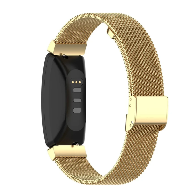 Bequem Fitbit Ace 2 / Fitbit Inspire Metall armband - Größe: L