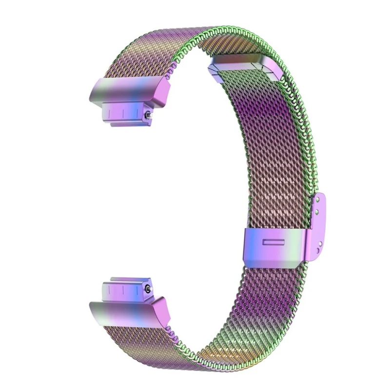 Bequem Fitbit Ace 2 / Fitbit Inspire Metall armband - Größe: L