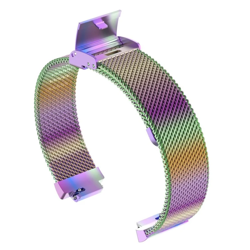Bequem Fitbit Ace 2 / Fitbit Inspire Metall armband - Größe: L