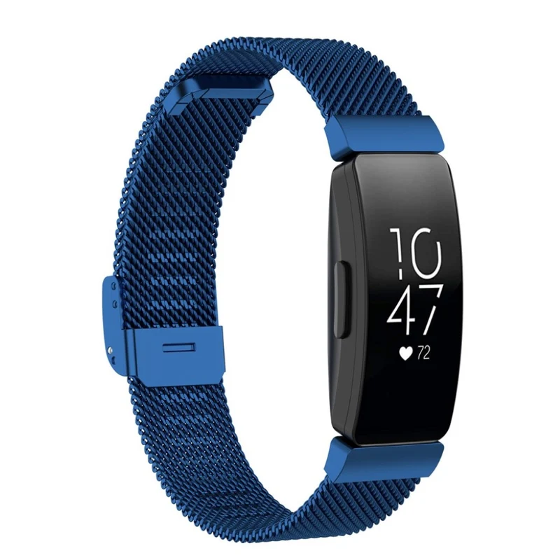 Bequem Fitbit Ace 2 / Fitbit Inspire Metall armband - Größe: L