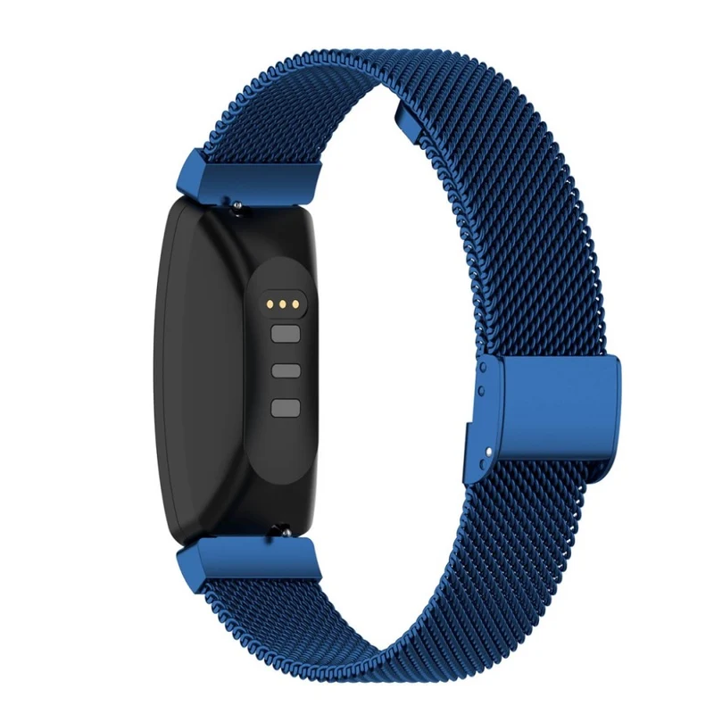 Bequem Fitbit Ace 2 / Fitbit Inspire Metall armband - Größe: L