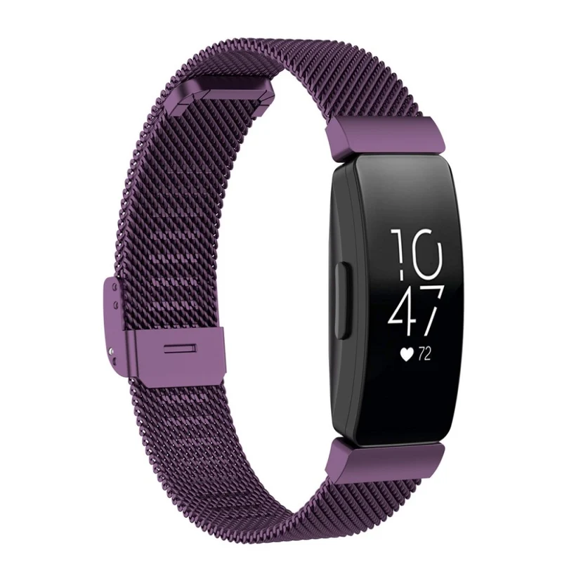 Bequem Fitbit Ace 2 / Fitbit Inspire Metall armband - Größe: L