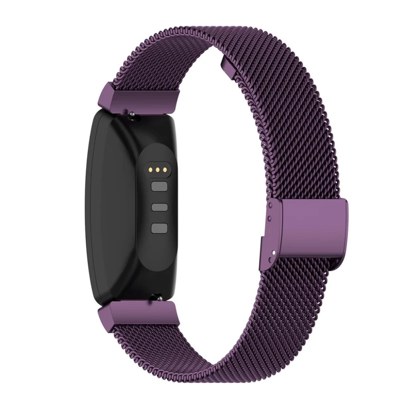 Bequem Fitbit Ace 2 / Fitbit Inspire Metall armband - Größe: L