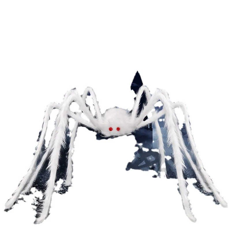 Dekorative Spinnenfigur mit LED-Beleuchtung