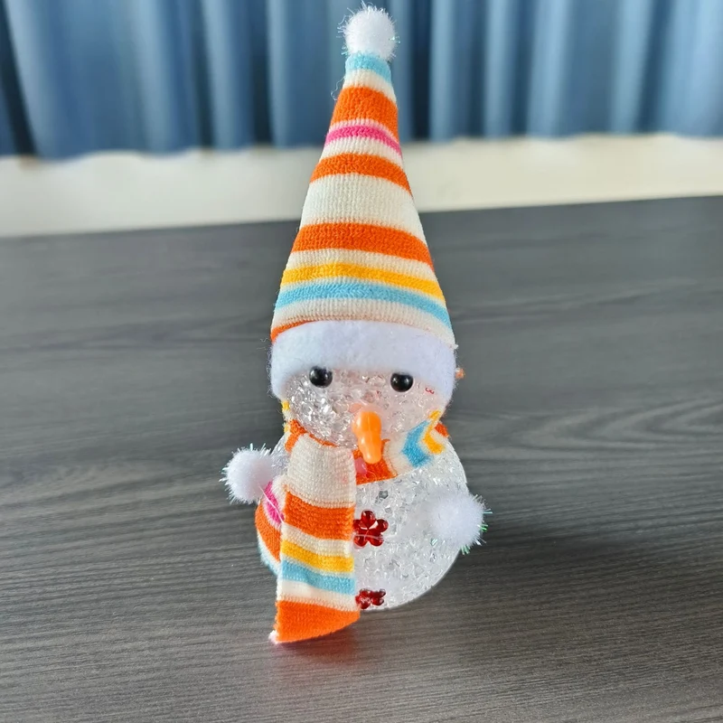 Dekorative Schneemannset