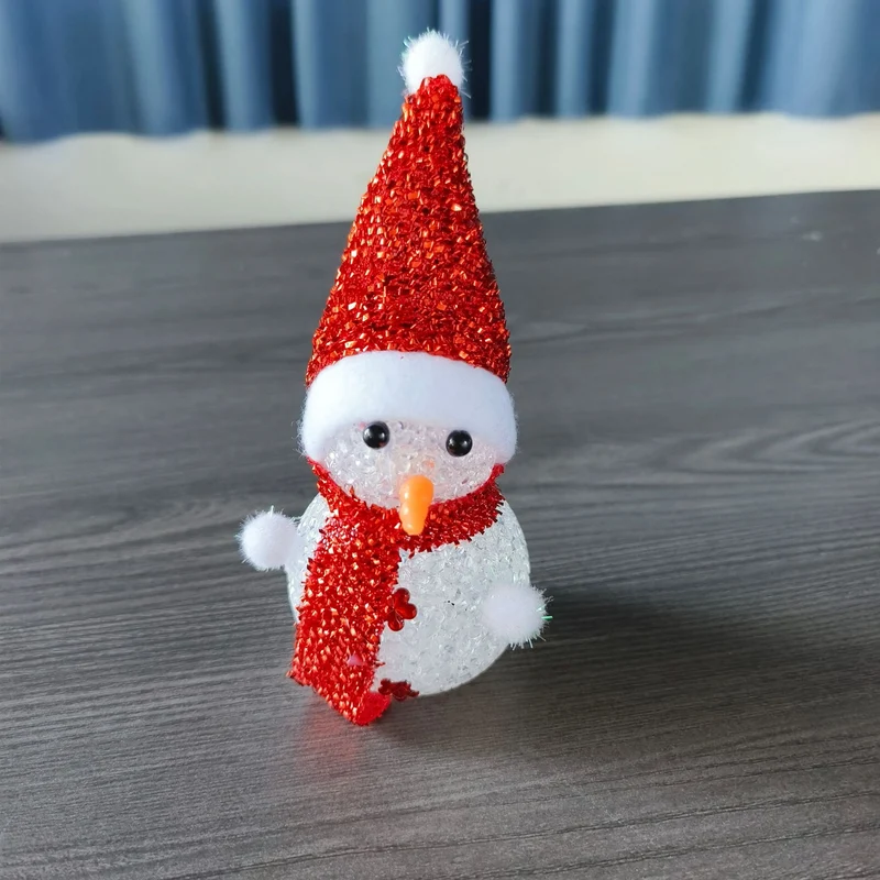 Dekorative Schneemannset