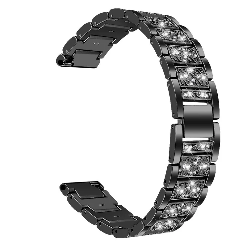 Süß Fitbit Versa 3 / Fitbit Sense Metall und Strass armband