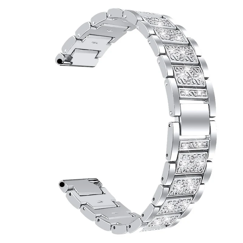 Süß Fitbit Versa 3 / Fitbit Sense Metall und Strass armband