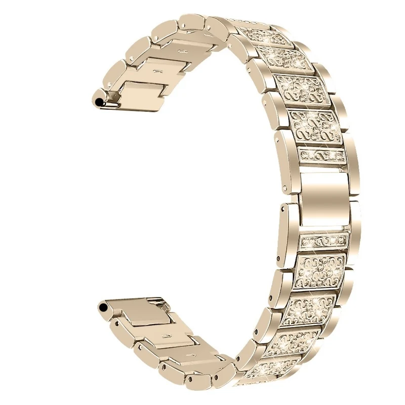 Süß Fitbit Versa 3 / Fitbit Sense Metall und Strass armband