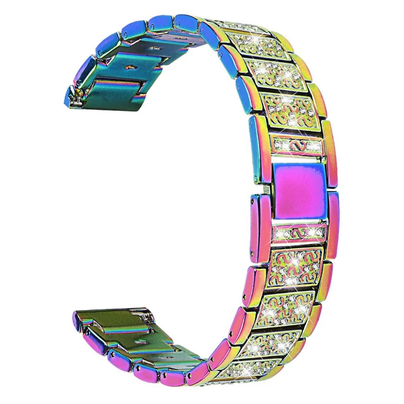 Süß Fitbit Versa 3 / Fitbit Sense Metall und Strass armband