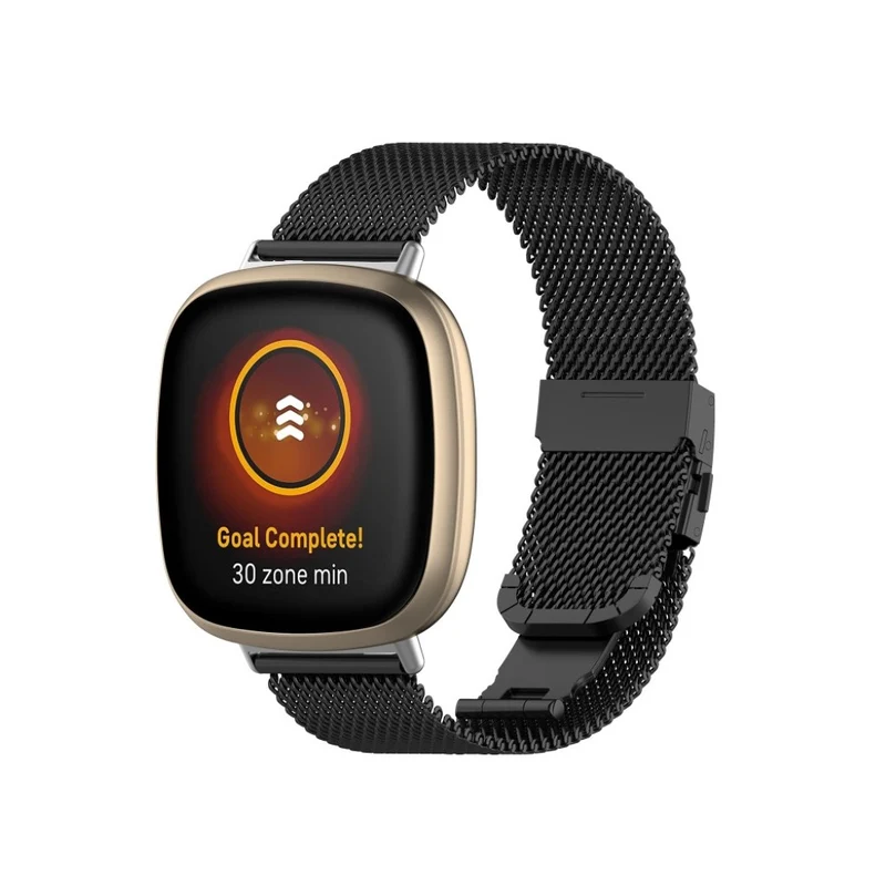 Super robust Fitbit Versa 3 Metall armband