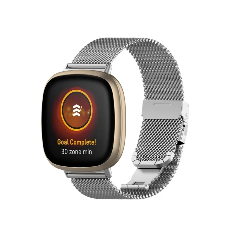 Super robust Fitbit Versa 3 Metall armband